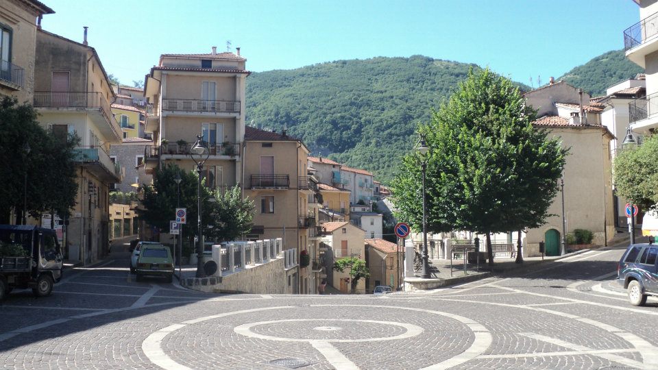 Piaggine, la piazza