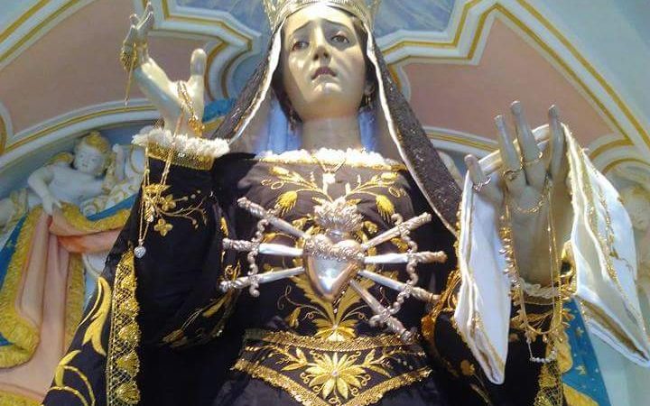 San Mauro Cilento, la Madonna dei Sette Dolori: il “miracolo della pioggia”