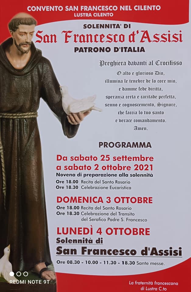 Lustra, San Francesco 2021