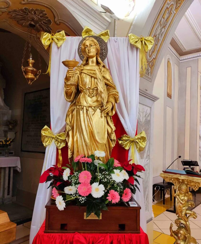 Santa Lucia Cilento, l'immagine di Santa Lucia